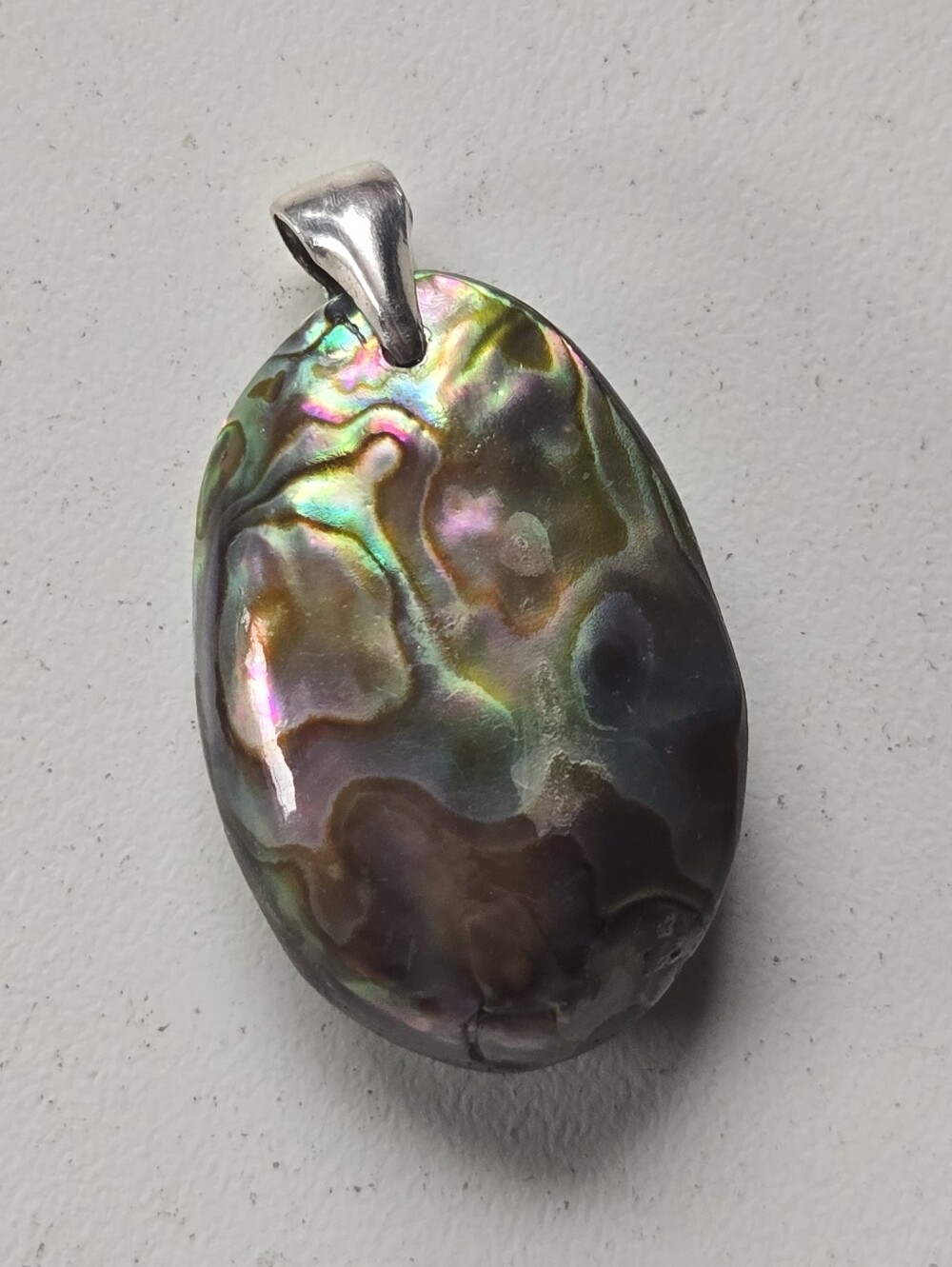 Sterling & Abalone Pendant